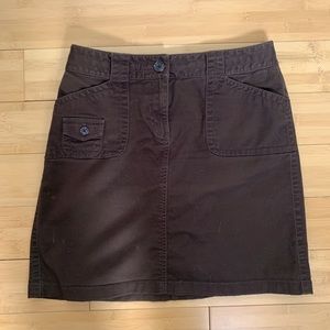 Brown skirt